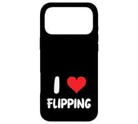 Carcasa para iPhone 17 Pro MAX I Love Flipping - Corazón - Flipper Real Estate Home Flip