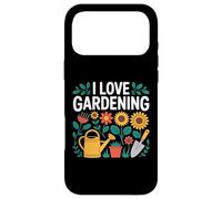 Carcasa para iPhone 17 Pro MAX I Love Gardening Enthusiast Bloom Cita