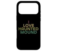 Carcasa para iPhone 17 Pro MAX I Love Haunted Mound BF Camisa desgastada Retro