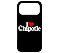 Carcasa para iPhone 17 Pro MAX I Love Heart Chipotle Humo Pimienta JAPALAPENO Chili