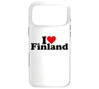 Carcasa para iPhone 17 Pro MAX I Love Heart Finlandia
