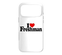 Carcasa para iPhone 17 Pro MAX I Love Heart Freshman Freshmen FROSH Estudiante DE Primer AÑO