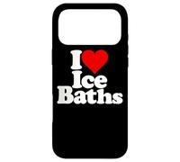 Carcasa para iPhone 17 Pro MAX I Love Heart Ice BAÑOS Cold TUBS