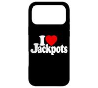 Carcasa para iPhone 17 Pro MAX I Love Heart JACKPOTS TRAGAMONEDAS MÁQUINAS Slot Casinos Las Vegas