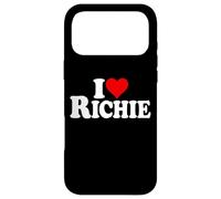 Carcasa para iPhone 17 Pro MAX I Love Heart Richie Richard Rich Nombre EN UNA tee