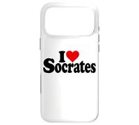 Carcasa para iPhone 17 Pro MAX I Love Heart Socrates FILOSOFÍA Griega SOCRÁTICA