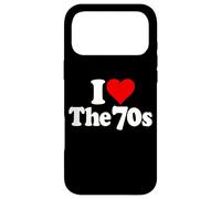 Carcasa para iPhone 17 Pro MAX I Love Heart The 70s 1970s DECADA