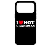 Carcasa para iPhone 17 Pro MAX I Love Hot Grandmas Gracioso Abuela Abuela Abuelas Que me follaría Milf Gran Mamá