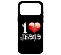Carcasa para iPhone 17 Pro MAX I Love Jesus T-Shirt
