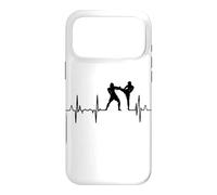 Carcasa para iPhone 17 Pro MAX I Love Mixed Martial Arts MMA Línea Pulse