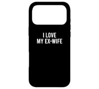 Carcasa para iPhone 17 Pro MAX I Love My Ex-Wife