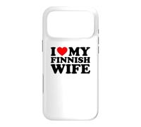 Carcasa para iPhone 17 Pro MAX I Love My Finnish Wife