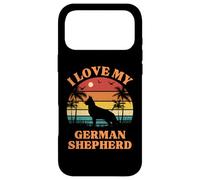 Carcasa para iPhone 17 Pro MAX I Love my German Shepherd - Amante de los Perros - Lindo Pastor alemán