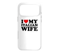 Carcasa para iPhone 17 Pro MAX I Love My Italian Wife