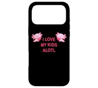 Carcasa para iPhone 17 Pro MAX I Love My Kids Alotl: Cute Axolotl Pun Mom & Dad Parent