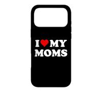 Carcasa para iPhone 17 Pro MAX I Love My Moms Gay Pride Two Moms Are Better Than One Mother