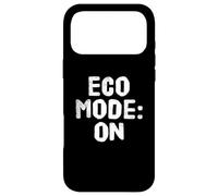 Carcasa para iPhone 17 Pro MAX I Love Our Planet Eco Mode On - Declaración Eco Warrior