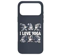 Carcasa para iPhone 17 Pro MAX I Love Yoga Saying For Women and Men with Yoga Poses GNOME