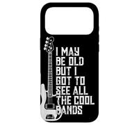 Carcasa para iPhone 17 Pro MAX I May Be Old But I Got To See All The Cool Bands Concierto Diversión