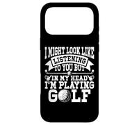 Carcasa para iPhone 17 Pro MAX I Might Look Like Listening To You But In My Head Im Playing