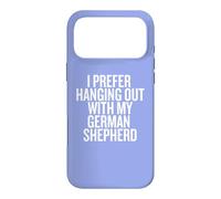 Carcasa para iPhone 17 Pro MAX I Prefer Hanging out with My German Shepherd