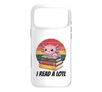 Carcasa para iPhone 17 Pro MAX I Read Alotl Axolotl