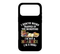 Carcasa para iPhone 17 Pro MAX I Rescue Book Trapped In The Bookstore I'm Not A Hoarder