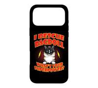 Carcasa para iPhone 17 Pro MAX I Rescue Ragdoll Cat What's Your Superpower Funny Cats Lover