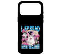 Carcasa para iPhone 17 Pro MAX I Spread Desinformación Divertido Bootleg Cat