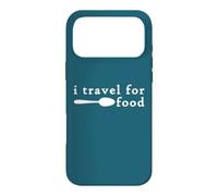 Carcasa para iPhone 17 Pro MAX I Travel for Food I Love to Travel for The Food Funny Foodie