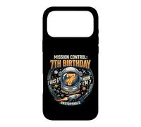 Carcasa para iPhone 17 Pro MAX I Was 6 Now Im 7 Astronaut Outer Space Birthday Kids Gear