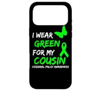 Carcasa para iPhone 17 Pro MAX I Wear Green For My Cousin Cerebral Palsy Ribbon
