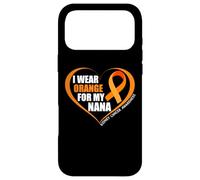 Carcasa para iPhone 17 Pro MAX I Wear Orange For My Nana Kidney Cancer Awareness Month 2025