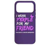 Carcasa para iPhone 17 Pro MAX I Wear Purple for my Friend Pancreatic Cancer Awareness