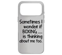 Carcasa para iPhone 17 Pro MAX I Wonder IF Boxing - Equipo de Entrenamiento de Boxeo, diseño Divertido