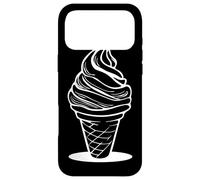 Carcasa para iPhone 17 Pro MAX Ice Cream Sketch Frozen Dessert Gelateria