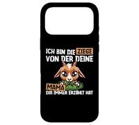 Carcasa para iPhone 17 Pro MAX Ich Bin Ziege Von Der Deine Mama Dir Immer Erzählt Hat Cabra