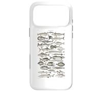 Carcasa para iPhone 17 Pro MAX Ictiología Peces Historia Tierra Naturaleza Mar Arte Antiguo