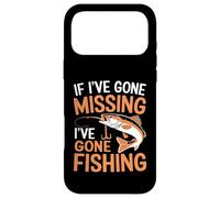 Carcasa para iPhone 17 Pro MAX If I've Gone Missing, I've Gone Fishing Sarcastic Jokes Men