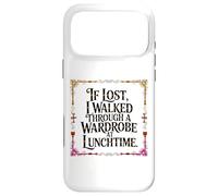 Carcasa para iPhone 17 Pro MAX IF Lost I Walked Through A Wardrobe AT LUNCHTIME