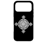 Carcasa para iPhone 17 Pro MAX IHS Católica Vintage Cuatro Evangelios de Matthew Mark Luke