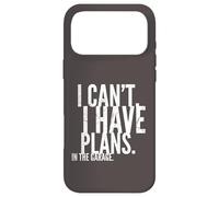 Carcasa para iPhone 17 Pro MAX I'Ll Be in The Garage Mechanic Dad Joke Handyman Grandpa