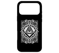 Carcasa para iPhone 17 Pro MAX Illuminati All Seeing Eye Freemasonry Freemason Masonry
