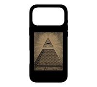 Carcasa para iPhone 17 Pro MAX Illuminati Pyramid All Seeing Eye