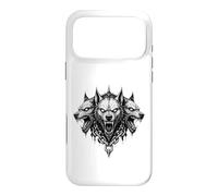 Carcasa para iPhone 17 Pro MAX Ilustración de Cerberus Hellhound Dark Fantasy Underworld Beast