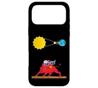 Carcasa para iPhone 17 Pro MAX Ilustración de eclipses solares de España Graciosos toros españoles