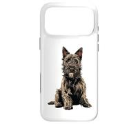 Carcasa para iPhone 17 Pro MAX Ilustración de Perro Gris Berger Picard