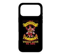 Carcasa para iPhone 17 Pro MAX I'm A Firefighter We Never Die Funny Fireman Firefighters