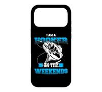 Carcasa para iPhone 17 Pro MAX I'm A Hooker On The Weekend Funny Fishing Fisherman
