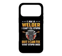 Carcasa para iPhone 17 Pro MAX I'm A Welder I Can't Fix Stupid But I Can Fix Welding Weders